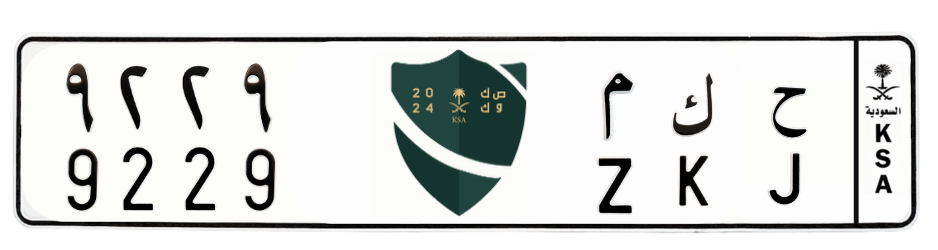 لوحة ح ك م 9229